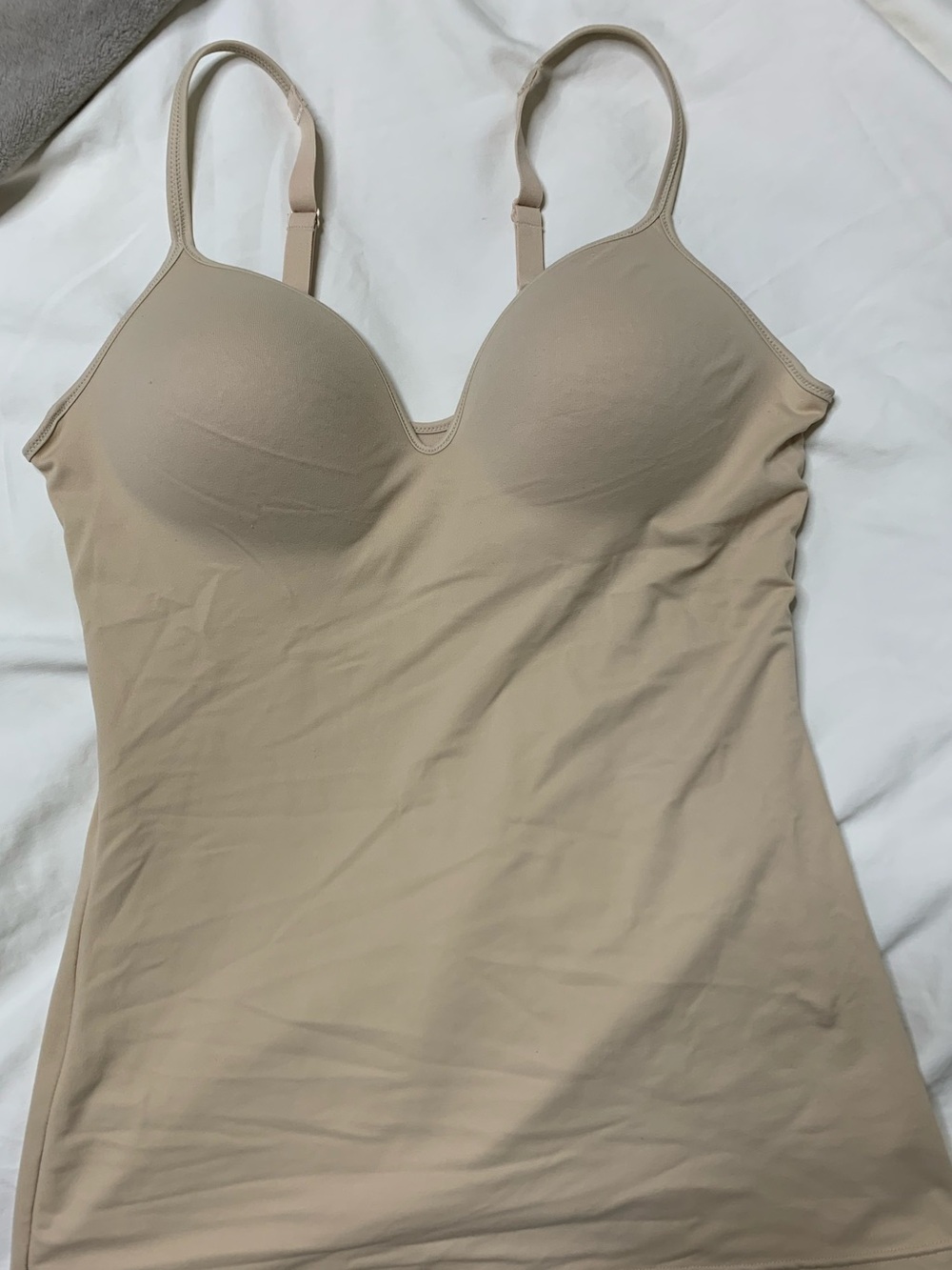 Maidenform Beige Shaping Slip Tank
